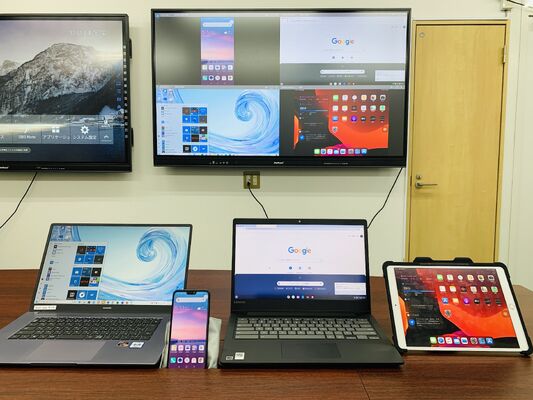 Panel interactivo de 55-98 pulgadas con resolución 4K, multitáctil y sistema dual para enseñanza y reuniones