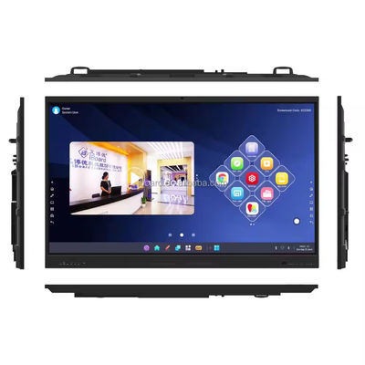 IBoard 4K 75 pulgadas Smart Whiteboard Lcd Interactivo con pantalla táctil para la enseñanza y la conferencia Interactivo panel plano