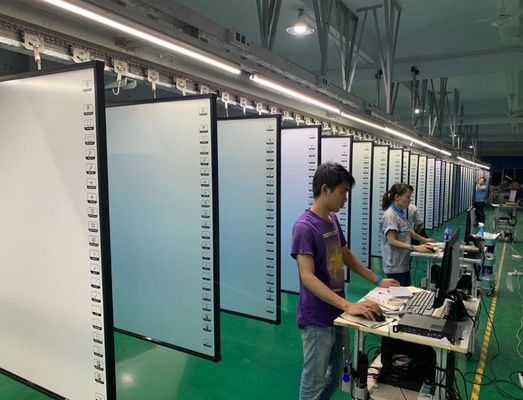 Tabla blanca interactiva con soporte móvil incorporado o opciones de tabla blanca todo en uno y fácil mantenimiento