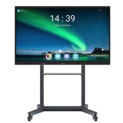 Opcional, cámara y micrófono LED interactivos integrados o externos con pizarra con clasificación IP ≥ IP5X