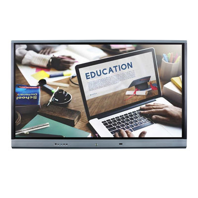 Experimenta el poder del monitor táctil interactivo de 2 mm de precisión 15W * 2 o 20W * 2 altavoces y proyección de pantalla inalámbrica