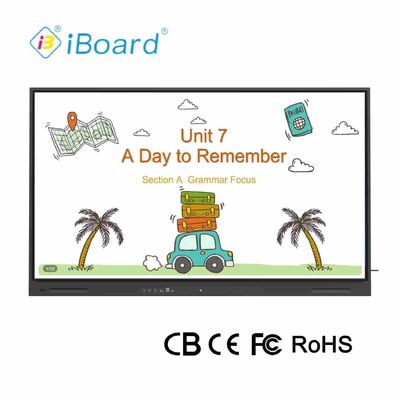 Ai Función 75 pulgadas Resolución 4K Interactivo Smart TV de panel plano con nuevo equipo del sistema Android Para reuniones de oficina en el aula