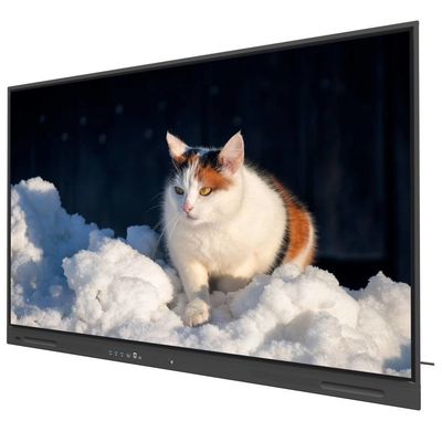 IR Interactivo Tablero blanco 450 nits 86 pulgadas Android 14 Toque Wifi VGA DP USB Recursos en la nube Smart TV Monitor Para uso en la oficina de la universidad