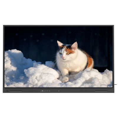 IR Interactivo Tablero blanco 450 nits 86 pulgadas Android 14 Toque Wifi VGA DP USB Recursos en la nube Smart TV Monitor Para uso en la oficina de la universidad