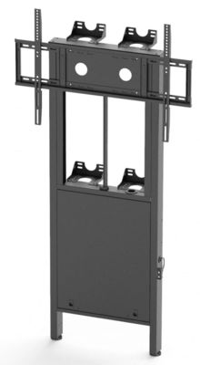 Estante de TV móvil de pared electrónica Estado del producto Elevación Tamaño de 65 a 86 pulgadas para pizarra de monitor