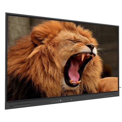 Tabla inteligente LCD iBoard IFP 110 98 Tablas interactivas AI Cámara Android Software libre Zoom Equipo Monitor táctil electrónico
