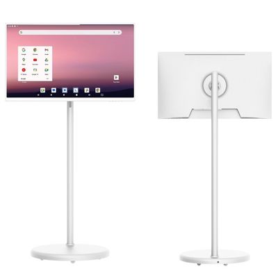 Quiosco de tableta con pantalla táctil interactiva ajustable 50000 horas de servicio y rotación de 180 grados para transformar su negocio y entretenimiento al siguiente nivel