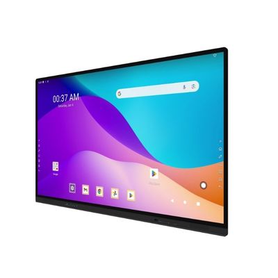 Nuevo producto de diseño 4k 65 75 85 96 110 pulgadas pantalla táctil software multilingüe LCD Smart Board Android tablero interactivo para canal socio