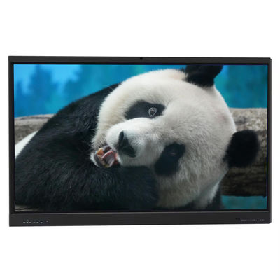 65 inch Touch Screen Smart Board Interactive Display Panel with Integrated Camera and Microphone for Remote Education E-Learning Training center Video Meetings & Digital Collaboration
