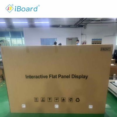 86 Inch Smart Board with Build in Camera and Microphone Touch Screen Interactive Flat Panel for Conference Meeting and Education