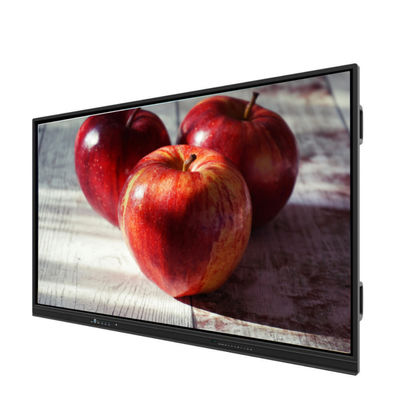 Pantalla interactiva de pizarra interactiva con pantalla táctil inteligente de 65 75 86 pulgadas para sala de reuniones y aula