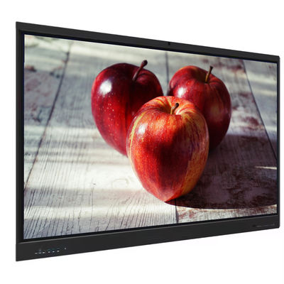 Pantalla interactiva de pizarra interactiva con pantalla táctil inteligente de 65 75 86 pulgadas para sala de reuniones y aula