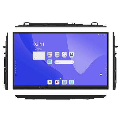 Infrarrojo Interactivo de pizarra QR código compartido Muilt Touch 50 Touch Point Diseño Moderno Interactivo Flat Panel Display