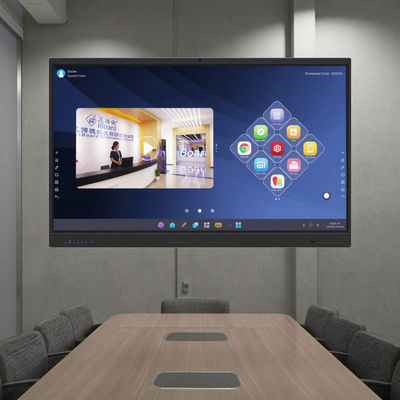 Infrarrojo Interactivo de pizarra QR código compartido Muilt Touch 50 Touch Point Diseño Moderno Interactivo Flat Panel Display