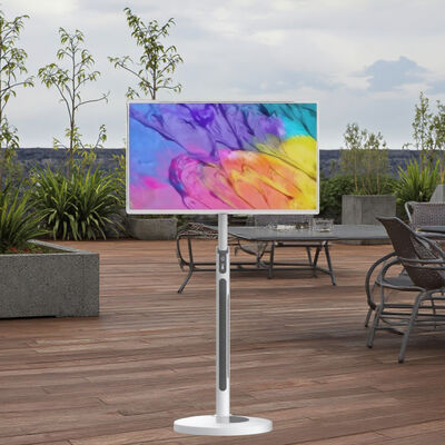 27 32 pulgadas Entretenimiento Interactivo Smart TV Display Monitor portátil Android 13 8+128gb Pantalla táctil Batería de la cámara incorporada que dura 5-6 horas