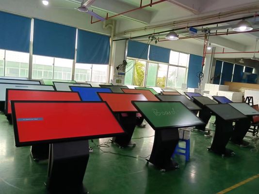 Venta al por mayor con escaneo de pedidos 23.8 pulgadas 27 pulgadas 32 pulgadas Display de señalización digital de pie de piso de publicidad Quiosco de pie de piso Toque capacitivo con sistema Android o Windows