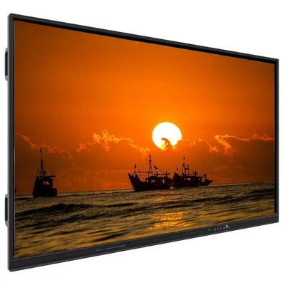 Precio de fábrica 4k 65 75 85 96 110 pulgadas pantalla táctil multilingüe software LCD Smart Board Android tablero interactivo