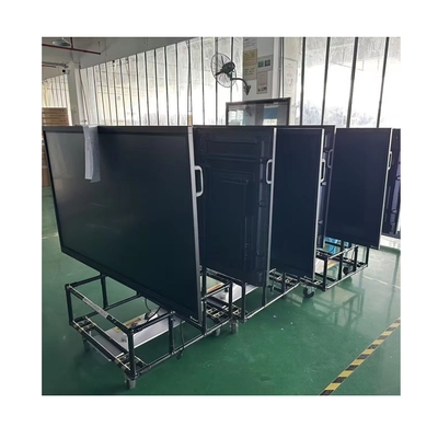 Pantalla táctil interactiva de fábrica de venta al por mayor Pantalla de panel plano interactiva con toque infrarrojo y actualización remota a través de la red de Internet Pantalla táctil interactiva de pizarra
