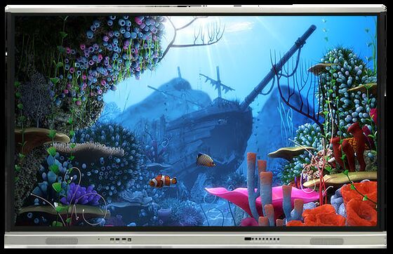 Tabla blanca interactiva simple de fábrica Display de panel plano de infrarrojos táctil