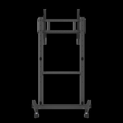 Estante móvil ajustable para TV Tabla blanca interactiva 55/75/86 pulgadas Ruedas silenciosas