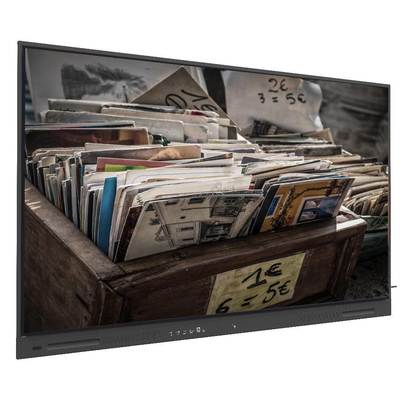 Pantallas Planas Interactivas de 110 Pulgadas con Pantalla Grande, Android, PC OPS, Puertos USB, HDMI, TYPE-C, Todo en Uno, 50 Puntos Táctiles, Tipo Mural, Móvil