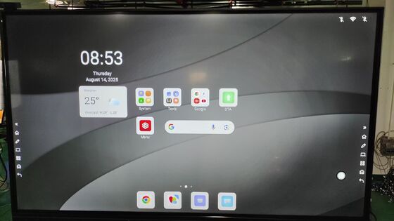 Pantalla táctil LCD interactiva de pizarra para salas de reuniones