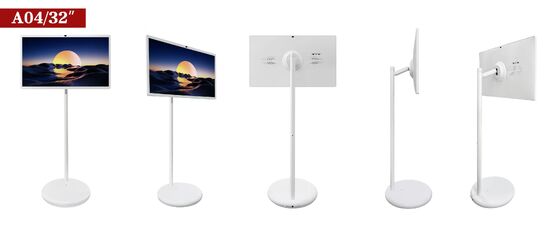 Pantalla táctil LCD de pizarra interactiva de 32 pulgadas con batería