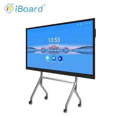 86 pulgadas de pantalla interactiva de panel plano con pantalla táctil con sistema Android para el aula