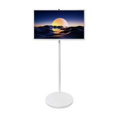 Quiosco con pantalla táctil infrarroja de 32 pulgadas, giratorio, móvil, Android, altavoz, cámara, monitor de TV incorporado para el hogar, la escuela, la oficina y yo
