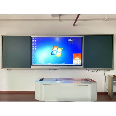 75" educación escolar inteligente del panel 350cd/m2 2.5ms del monitor interactivo LED de la pantalla táctil