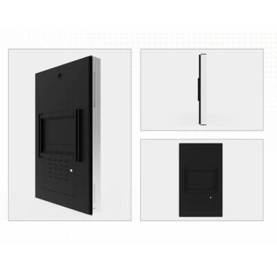 Monitor de anuncios digitales de 32 pulgadas, pantalla táctil de pared con sistema operativo Android PC para tiendas y hoteles de aeropuertos
