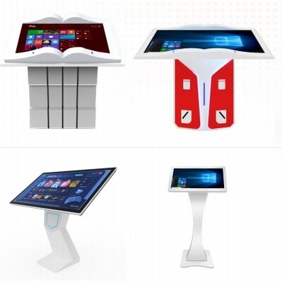 Monitor táctil de señalización digital de 43 pulgadas con PCAP IR Touch Android / Win / Monitor para tienda y restaurante