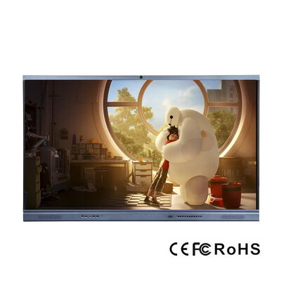 Modo de escritura Dedo o cualquier objeto opaco Monitor interactivo Equipado con 4GB o 8GB de RAM que permite una respuesta táctil suave y flujo de trabajo Para la educación escolar enseñanza de pizarra interactiva