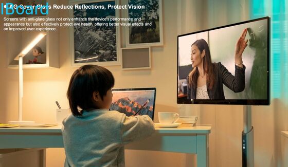 Pizarra Interactiva Inalámbrica de 32 pulgadas con Cámara Incorporada y Pantalla Inteligente de TV Portátil