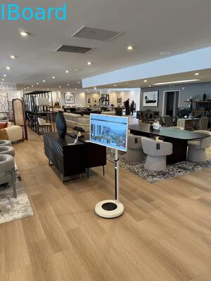 Pizarra Interactiva Inalámbrica de 32 pulgadas con Cámara Incorporada y Pantalla Inteligente de TV Portátil