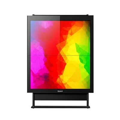 iBoard Venta caliente Pantalla digital LCD personalizada para señalización, pared, cartelera LCD vertical, quiosco, pantalla táctil, empalme, pantalla electrónica de publicidad