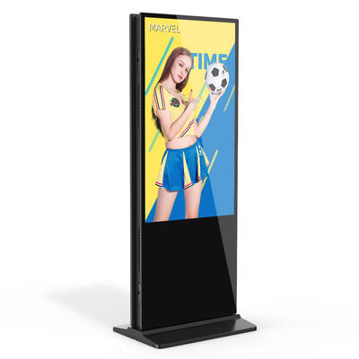 Pantalla de señalización digital LCD personalizada de alta calidad con resolución de 3840*2160, brillo de 500 nits y función SDK, cartelera LCD vertical