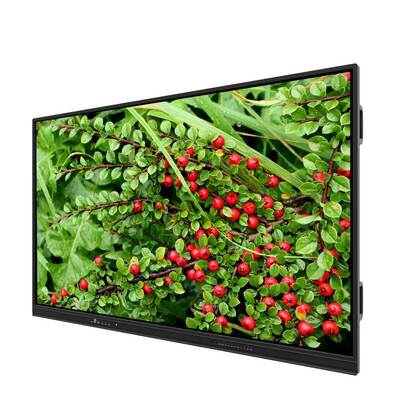 Pizarra interactiva LED de 65 75 86 pulgadas con altavoces de 2x15W Orientación horizontal Montaje en pared para enseñanza en casa Conferencias Reuniones de Zoom