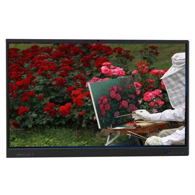 55 pulgadas de pantalla táctil multi interactivo tablero blanco con Windows Android Dual OS Smart Board