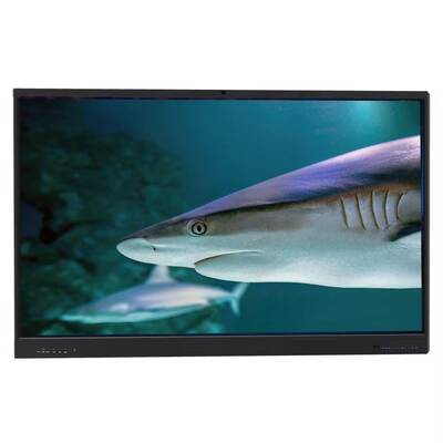 Panel plano interactivo con 20 puntos de contacto 350 Cd/m2 Brillo y 50.000 horas de vida útil para una enseñanza y colaboración mejoradas