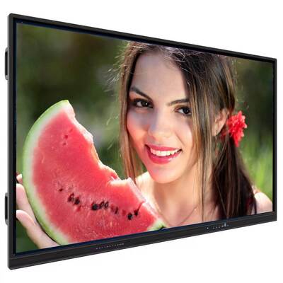 IBoard Conferencia HDMI Panel interactivo plano con soporte de carga de 60KGS Relación de contraste 1200:1 y relación de aspecto 16:9 para reuniones de negocios