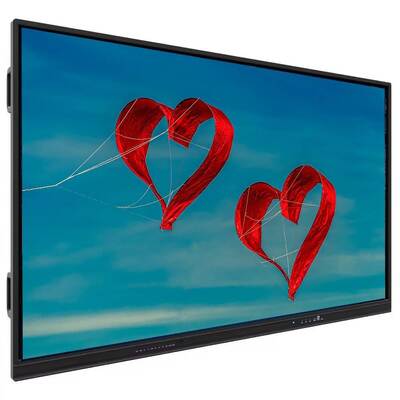 Panel plano interactivo IBoard Factory Android 9.0 con 50.000 horas de vida útil y 40 puntos táctiles para una enseñanza mejorada