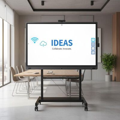 75 pulgadas 4K UHD Android Interactivo Whiteboard Smart Board para el aula y las reuniones de la oficina
