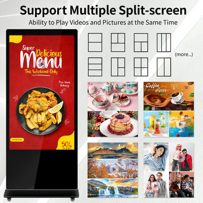 Pantalla LED móvil de cartel con pantalla LED portátil para publicidad comercial y eventos