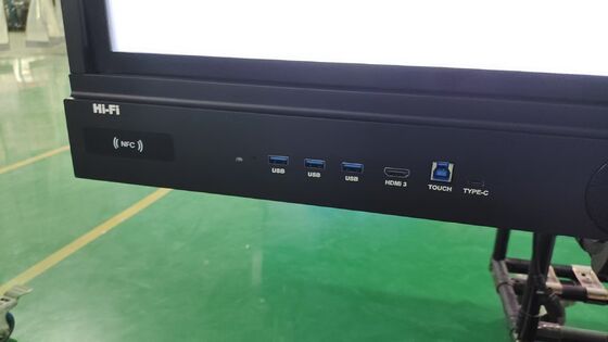 IBoard Tablero interactivo con puerto de datos USB Vidrio templado para salas de conferencias de reuniones