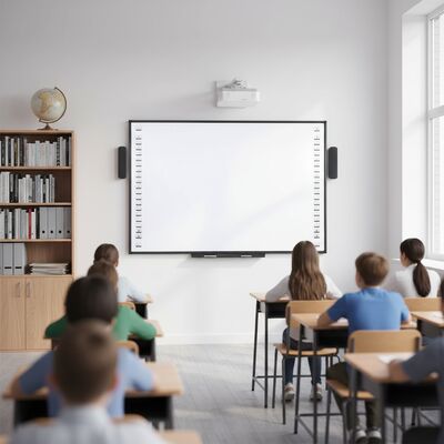Tabla de proyección interactiva de 102 pulgadas con tablero electrónico multi toque