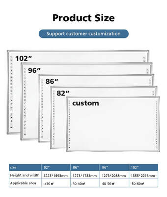 Suite de software de pizarra interactiva pizarra óptica interactiva que ofrece una velocidad de muestreo de 120 Fps y plegable No diseñado para reuniones