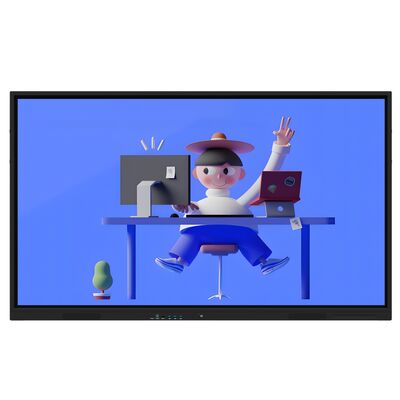 Monitoreo de pantalla táctil interactivo de 86 pulgadas Free-OS para reuniones y aulas seguras
