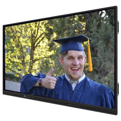 Pantalla Táctil Multitáctil Antirreflejos Soporte Móvil Pantalla Digital Interactiva Inteligente 55 65 75 Pulgadas Panel Plano Interactivo