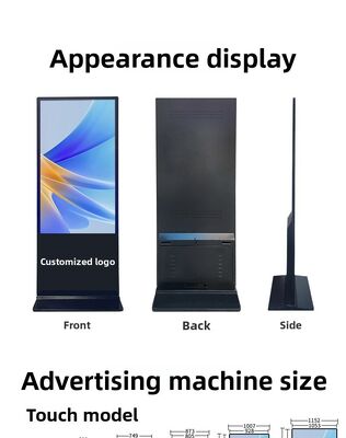 Sistema Operativo Linux Digital Signage con una relación de contraste de 4000 a 1 que permite imágenes claras y brillantes y actualizaciones fáciles de contenido